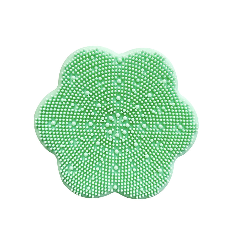 Belleza de silicona de limpieza de masajes en forma de flores al por mayor 10pcs